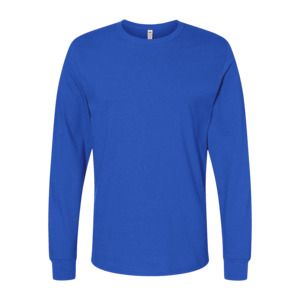Fruit of the Loom SC4 - Men's Long Sleeve Cotton Sweatshirt Royal Blue