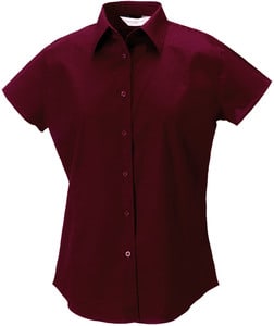 Russell Collection RU947F - Ladies Short Sleeve Fitted Shirt