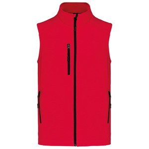 Kariban K403 - MEN'S SOFTSHELL BODYWARMER Red