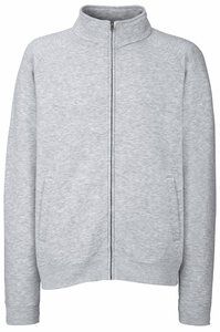 Fruit of the Loom SS226 - Classic 80/20 sweatshirt jacket Heather Grey