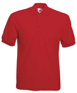 Fruit of the Loom SS402 - 65/35 Polo Red