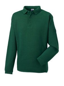 Russell J012M - Heavy duty collar sweatshirt Bottle Green