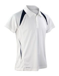 Spiro S177M - Team spirit polo White/ Navy