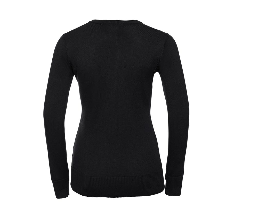 Russell Europe R-710F-0 - Ladies V-Neck Knitted Pullover