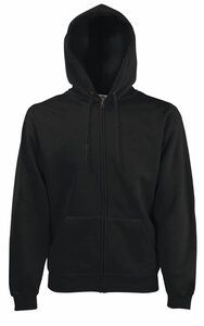 Fruit of the Loom 62-034-0 - Hooded Zip Sweat Black