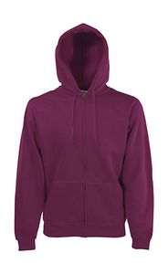 Fruit of the Loom 62-034-0 - Hooded Zip Sweat Burgundy