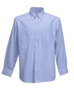 Fruit of the Loom 65-114-0 - Oxford Shirt LS Oxford Blue
