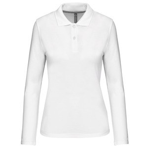 Kariban K244 - LADIES LONG SLEEVE PIQUE POLO SHIRT