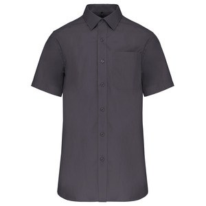 Kariban K543 - MEN'S SHORT SLEEVE EASY CARE COTTON POPLIN SHIRT Zinc