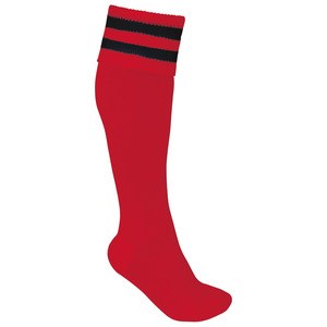 ProAct PA015 - STRIPED SPORTS SOCKS Sporty Red / Black