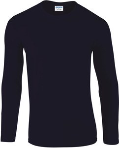 Gildan GI64400 - Softstyle Adult Long Sleeve T-Shirt Navy/Navy