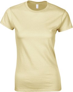 Gildan GI6400L - Women's 100% Cotton T-Shirt Sand