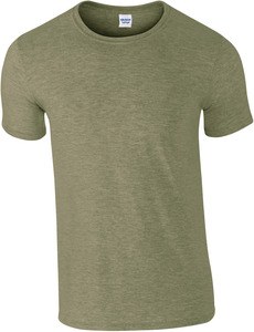 Gildan GI6400 - Softstyle Mens' T-Shirt Heather Military Green