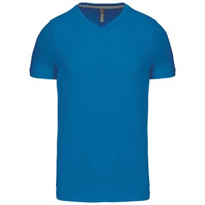 Kariban K357 - MEN'S SHORT SLEEVE V-NECK T-SHIRT Tropical Blue