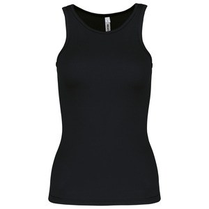 ProAct PA442 - Ladies' Sports Vest Black/Black