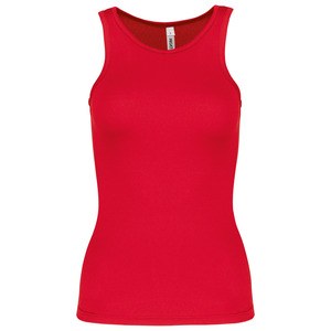 ProAct PA442 - Ladies' Sports Vest Red