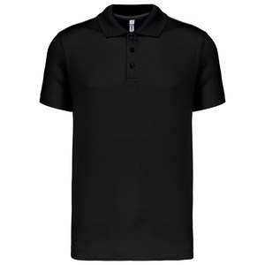 ProAct PA480 - MEN'S SHORT SLEEVE POLO SHIRT Black/Black