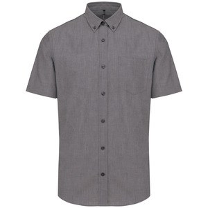 Kariban K535 - MEN'S SHORT SLEEVE EASY CARE OXFORD SHIRT Oxford Silver