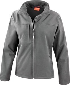 Result R121F - LADIES CLASSIC SOFTSHELL JACKET Grey