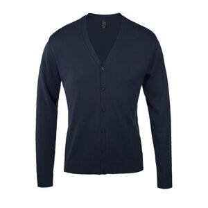 SOL'S 90011 - Golden Men V Neck Knitted Cardigan Navy