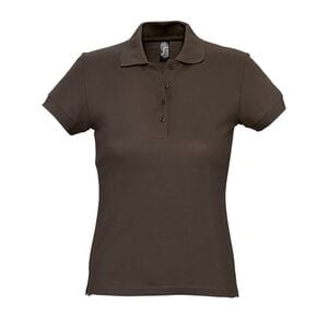 SOL'S 11338 - PASSION Women's Polo Shirt Chocolate