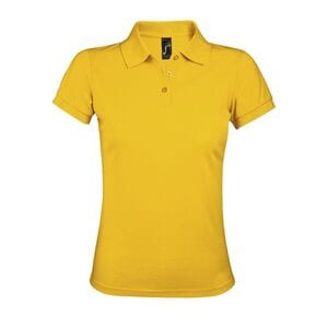 SOL'S 00573 - PRIME WOMEN Polycotton Polo Shirt Yellow