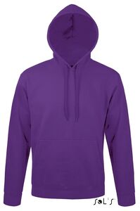 SOL'S 47101 - SNAKE Unisex Hooded Sweatshirt Violet foncé