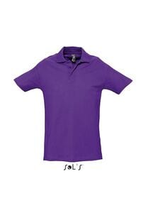 SOL'S 11362 - SPRING II Men's Polo Shirt Violet foncé