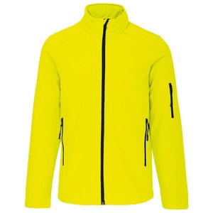 Kariban K401 - MEN'S SOFTSHELL JACKET Fluorescent Yellow