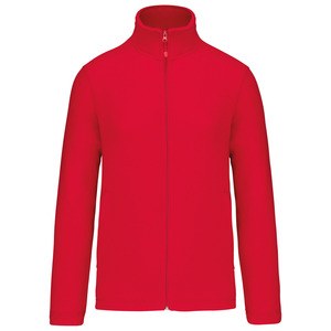 Kariban K9102 - Full zip microfleece jacket Red