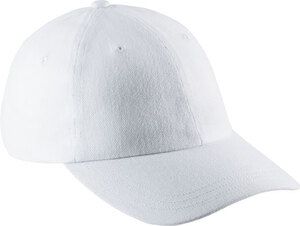 K-up KP154 - LOW PROFILE CAP - 6 PANELS White