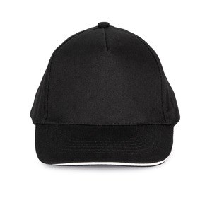 K-up KP148 - KIDS CAP WITH CONTRASTING SANDWICH VISOR - 5 PANELS