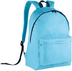 Kimood KI0130 - Classic backpack Sky Blue/Navy