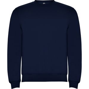 Roly SU1070 - CLASICA Classic sweatshirt with 1x1 elastane rib in collar Navy Blue