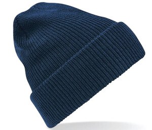 Beechfield BF425 - Vintage beanie with cuff French Navy