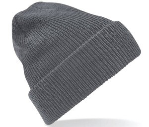 Beechfield BF425 - Vintage beanie with cuff Graphite Grey