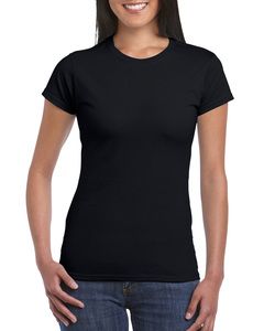 Gildan GN641 - Softstyle™ Women'S Ringspun T-Shirt Black