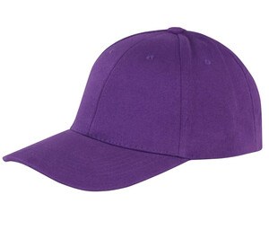 Result RC081 - Visor Cap 6 Panels 100% Cotton Purple