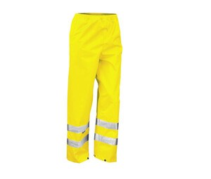 Result RS022 - Safety hi-viz trousers Fluorescent Yellow