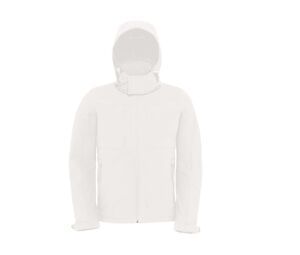 B&C BC650 - Hooded Softshell White