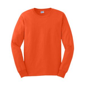 Gildan GN186 - Men's Ultra-T Long Sleeve T-Shirt Orange