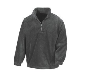 Result RS033 - men's fleece jacket with zip collar Oxford Grey