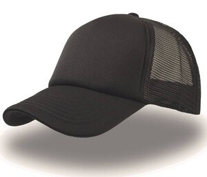 Atlantis AT011 - Rapper Cap Black/Black