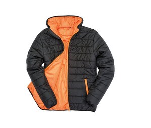 Result RS233 - Soft Padded jacket Black/Orange