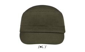 SOL'S 88101 - THREE PANEL CAP CHE Army