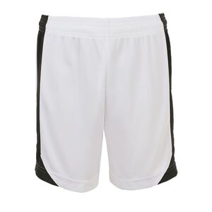 SOL'S 01720 - OLIMPICO KIDS Kids' Contrast Shorts White / Black