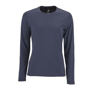SOL'S 02075 - Imperial LSL WOMEN Long Sleeve T Shirt Mouse Grey