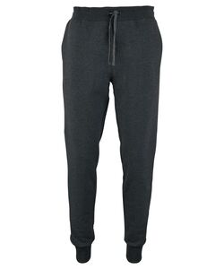 SOL'S 02084 - JAKE MEN Slim Fit Jog Pants Charcoal Melange