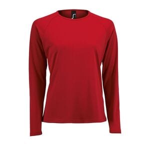 SOLS 02072 - Sporty Lsl Women Long Sleeve Sports T Shirt