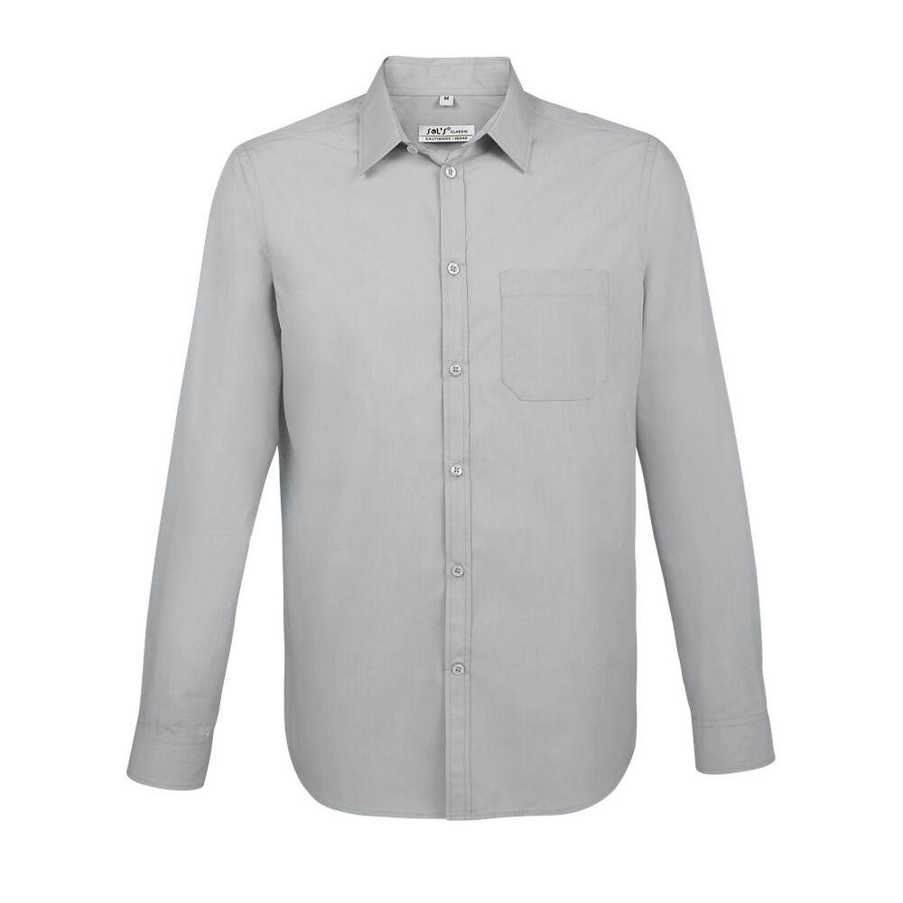 SOL'S 02922 - Baltimore Fit Long Sleeve Poplin Men’S Shirt